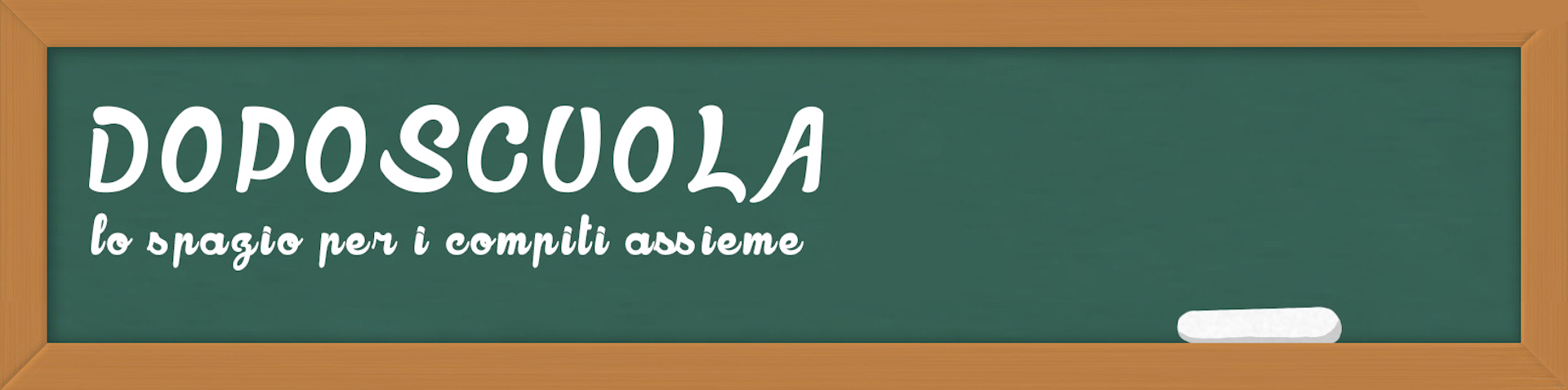 Cerchiamo volontari per il doposcuola