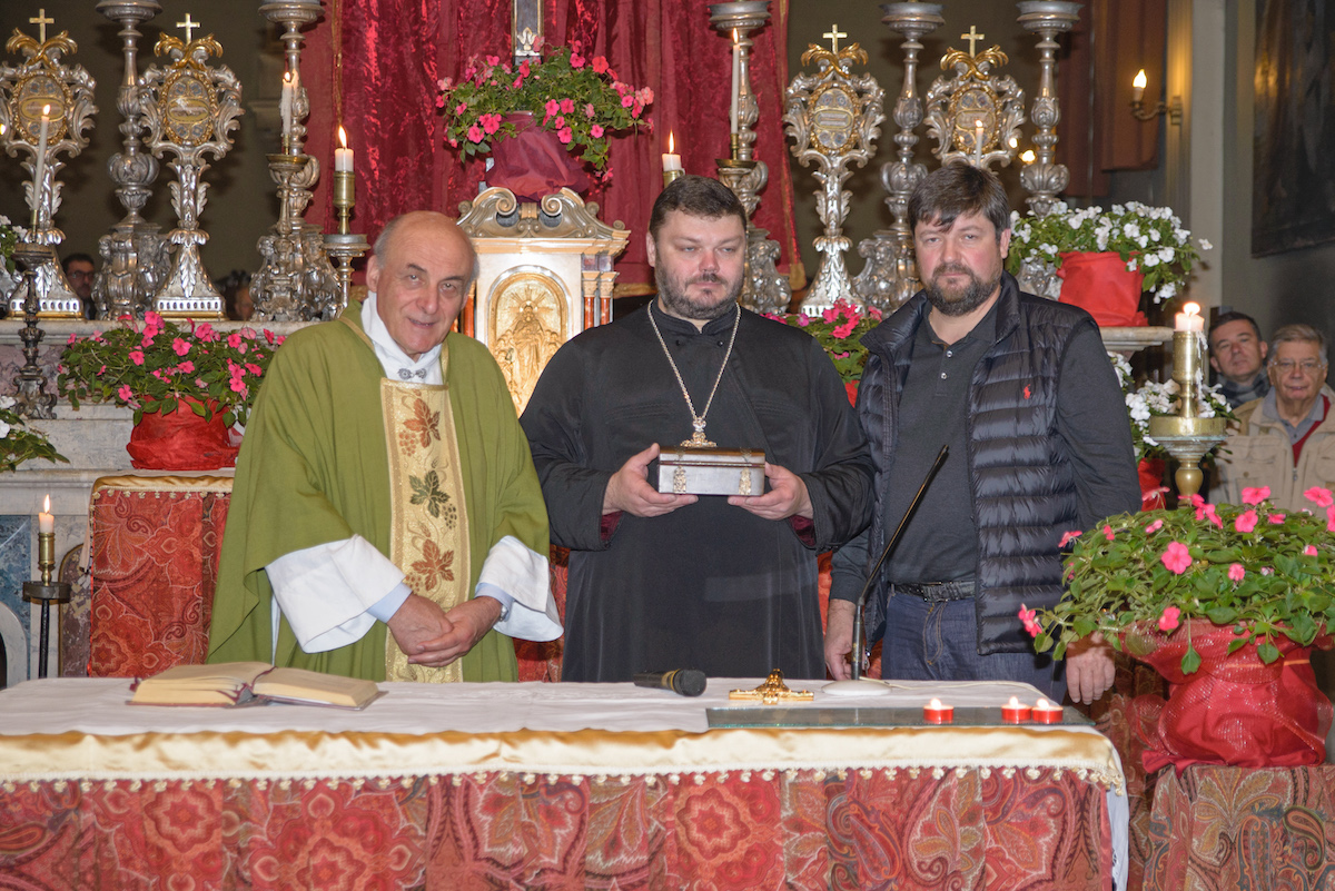 Dono di una reliquia di San Clemente